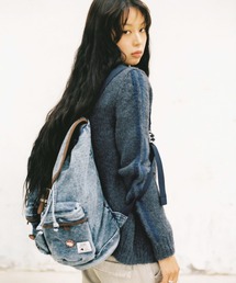 バックパック・リュック [AEAE] OUT POCKET DENIM BACKPACK 楽天市場】aeae アウトポケット デニム バックパック 2色 韓国