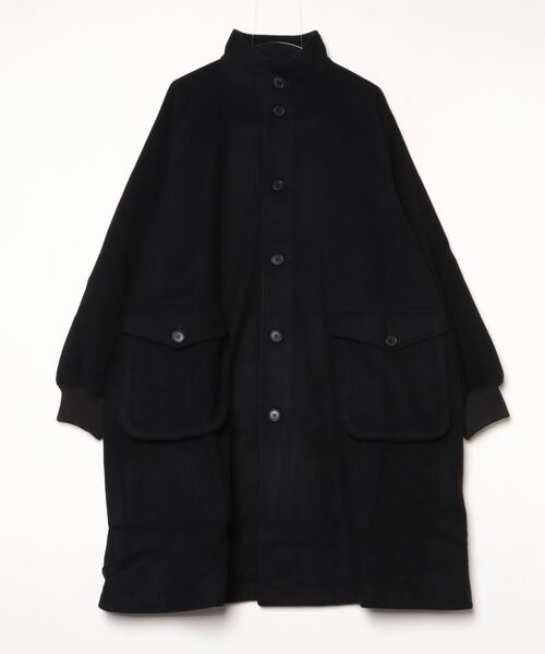 BASISBROEK(バシスブルック)の「【BASISBROEK】ISLAND(ステンカラーコート・メンズ・ブラック/モカ・2)」の11枚目の写真