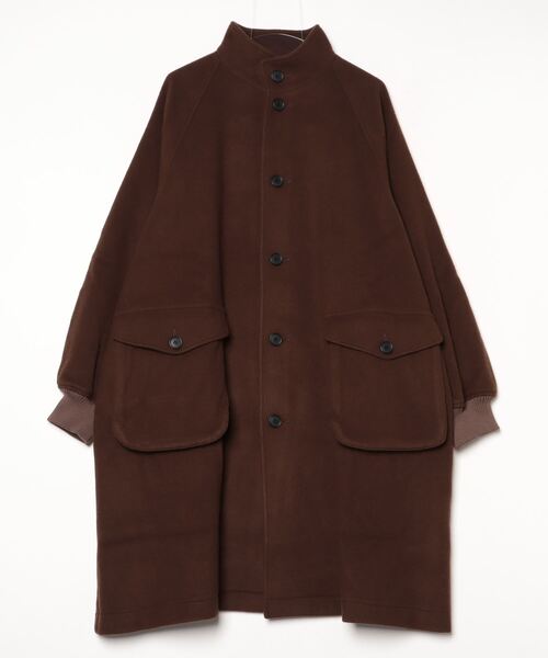 BASISBROEK(バシスブルック)の「【BASISBROEK】ISLAND(ステンカラーコート・メンズ・ブラック/モカ・2)」の12枚目の写真