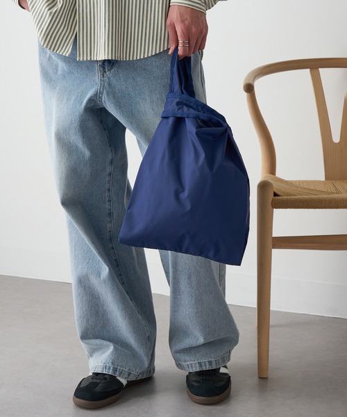 セール】【MAISON CLUB】Ripstop Nylon 2way Shoulder Tote / リップス