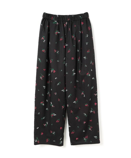mizuiro ind スモールフラワープリントパンツ（その他パンツ