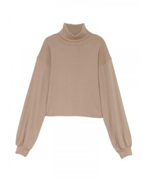 RAVIJOUR（ラヴィジュール）の「Cotton Turtleneck Tops（Tシャツ/カットソー）」