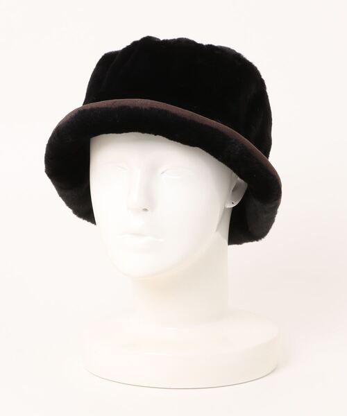 polcadot（ポルカドット）の「ファーセラーハット（ハット・レディース・アイボリー/ブラック/ベージュ・FREE）」の9枚目の写真