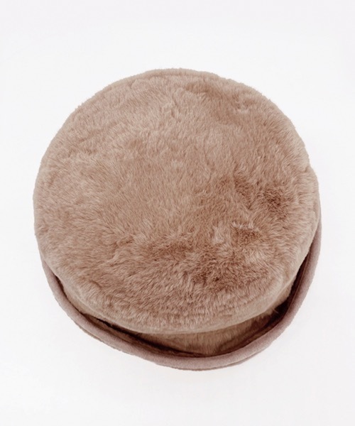 polcadot（ポルカドット）の「ファーセラーハット（ハット・レディース・アイボリー/ブラック/ベージュ・FREE）」の12枚目の写真