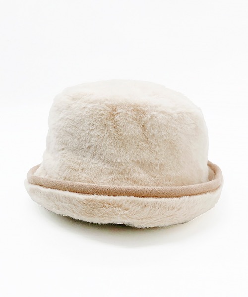 polcadot（ポルカドット）の「ファーセラーハット（ハット・レディース・アイボリー/ブラック/ベージュ・FREE）」の16枚目の写真