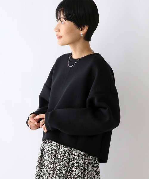 LEPSIM（レプシィム）の「バックZIPプルオーバー　147398（Tシャツ/カットソー・レディース・ブラック/グレー・FREE）」の22枚目の写真