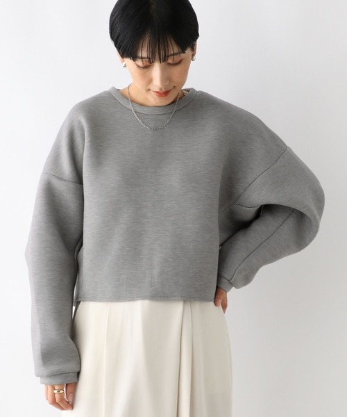 LEPSIM（レプシィム）の「バックZIPプルオーバー　147398（Tシャツ/カットソー・レディース・ブラック/グレー・FREE）」の4枚目の写真