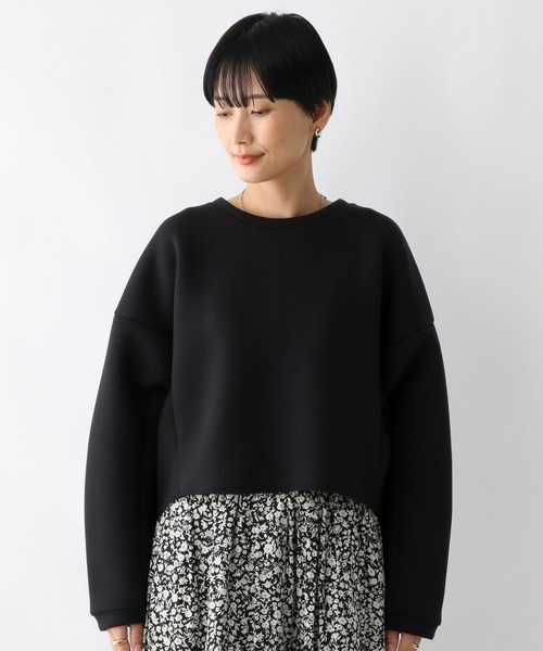 LEPSIM（レプシィム）の「バックZIPプルオーバー　147398（Tシャツ/カットソー・レディース・ブラック/グレー・FREE）」の9枚目の写真