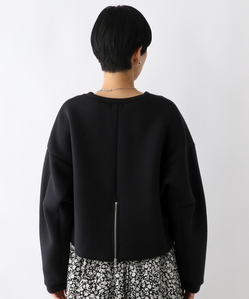 LEPSIM（レプシィム）の「バックZIPプルオーバー　147398（Tシャツ/カットソー・レディース・ブラック/グレー・FREE）」の11枚目の写真