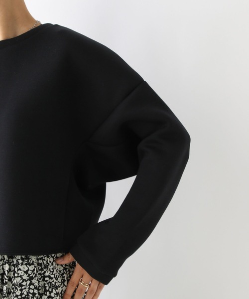 LEPSIM（レプシィム）の「バックZIPプルオーバー　147398（Tシャツ/カットソー・レディース・ブラック/グレー・FREE）」の13枚目の写真