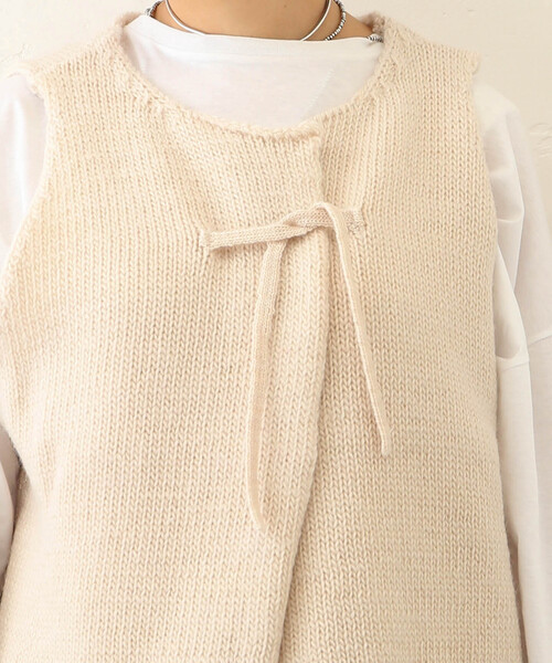 JOURNAL STANDARD LUXE シープウールベスト　ブラック JOURNAL STANDARD LUXE（ジャーナルスタンダード ラックス）の