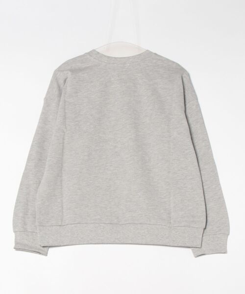Honeys（ハニーズ）の「ロゴスウェットトップス（スウェット・レディース・杢グレー/オフホワイト/ブラック/グリーン/オートミール・L/S/M）」の17枚目の写真