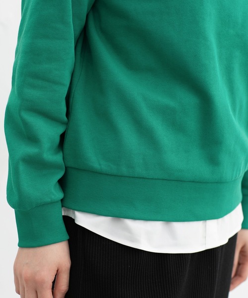 Honeys（ハニーズ）の「ロゴスウェットトップス（スウェット・レディース・杢グレー/オフホワイト/ブラック/グリーン/オートミール・L/S/M）」の16枚目の写真