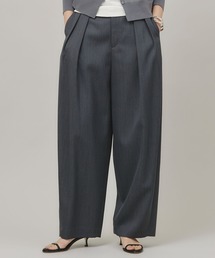 Curensology | Curensology(カレンソロジー)/ドスキンツータックパンツ(その他パンツ)