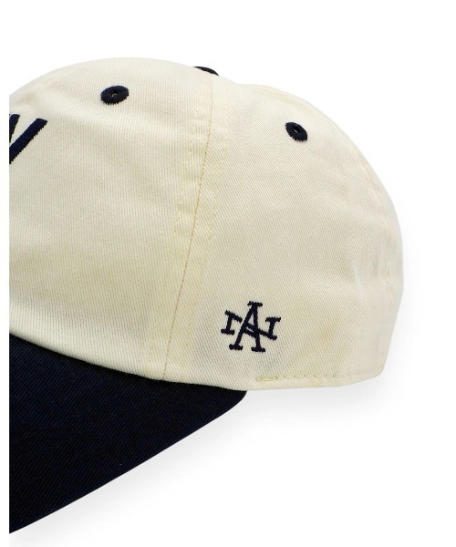 AMERICAN NEEDLE(アメリカンニードル)の「CAP/AMERICAN NEEDLE(アメリカンニードル)Ballpark Micro Icon - NYロゴ刺繍ベースボールキャップ(キャップ・メンズ・ホワイト系その他・FREE)」の5枚目の写真