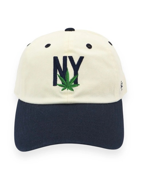AMERICAN NEEDLE(アメリカンニードル)の「CAP/AMERICAN NEEDLE(アメリカンニードル)Ballpark Micro Icon - NYロゴ刺繍ベースボールキャップ(キャップ・メンズ・ホワイト系その他・FREE)」の7枚目の写真