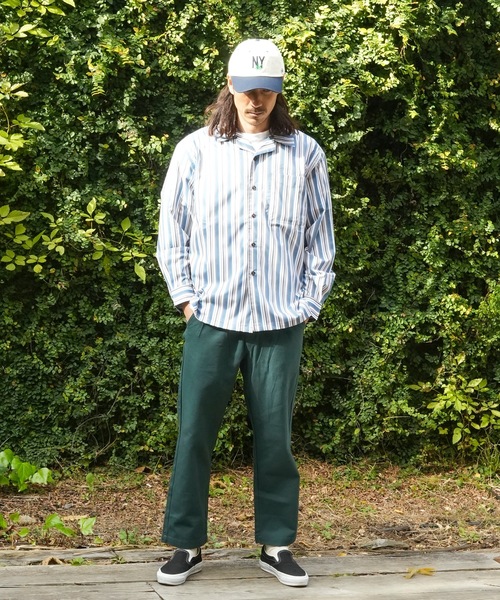 AMERICAN NEEDLE(アメリカンニードル)の「CAP/AMERICAN NEEDLE(アメリカンニードル)Ballpark Micro Icon - NYロゴ刺繍ベースボールキャップ(キャップ・メンズ・ホワイト系その他・FREE)」の13枚目の写真