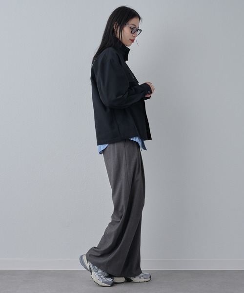 COLONY 2139（コロニートゥーワンスリーナイン）の「マイクロツイルスタンドジャケット（その他アウター・メンズ・ホワイト/サックスブルー/ブラック・MEDIUM/LARGE）」の17枚目の写真