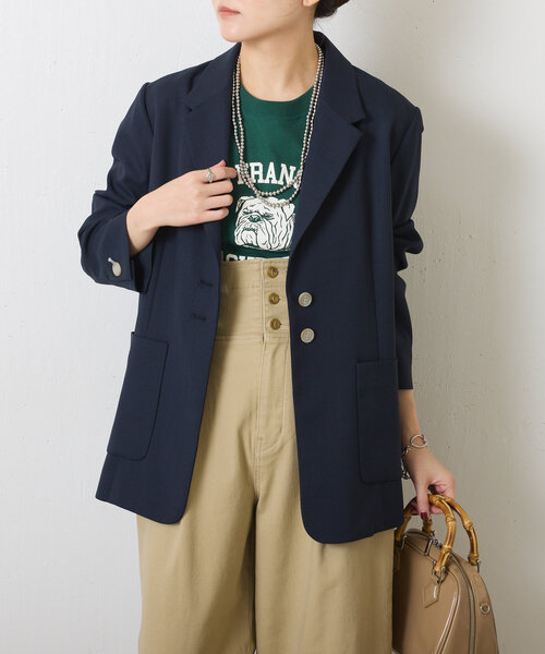 COLLAGE GALLARDAGALANTE(コラージュガリャルダガランテ)の「GULFCOAST SPORTSWEAR カレッジロゴT(Tシャツ/カットソー・レディース・グリーン・FREE)」の8枚目の写真