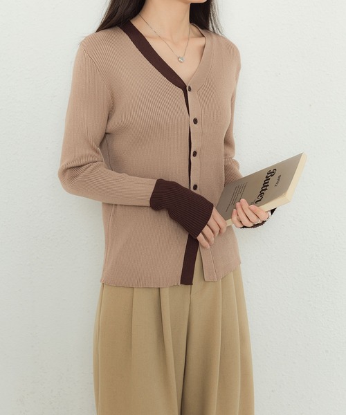 MAISON DE THERESE(メゾン ド テレーズ)の「カーディガン(カーディガン/ボレロ・レディース・ベージュ/ネイビー/パープル/ブラック・FREE)」の19枚目の写真