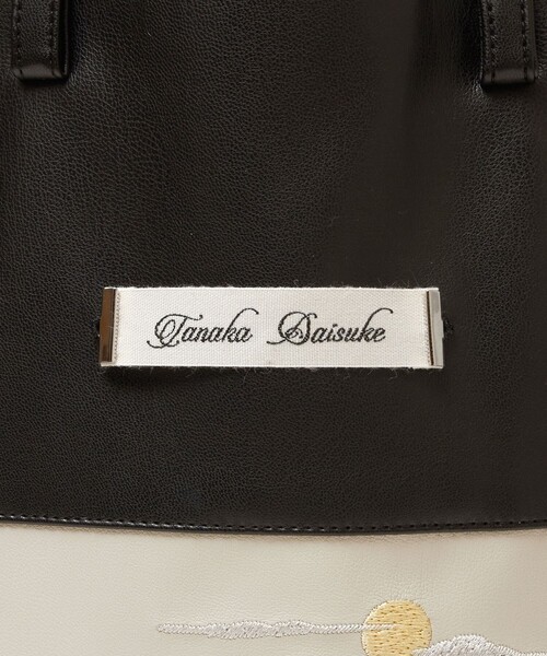 tanakadaisuke（タナカダイスケ）の「【tanakadaisuke/タナカダイスケ】TO-GEN-KYO theater leather bag/レザートートバッグ（トートバッグ・レディース・ブラック・FREE）」の6枚目の写真