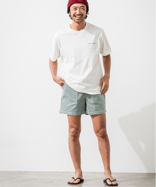 OFFSHORE(オフショア)の「US POPART TEE(Tシャツ/カットソー・メンズ・ホワイト/ブラウン・S/M/L/XL)」の14枚目の写真
