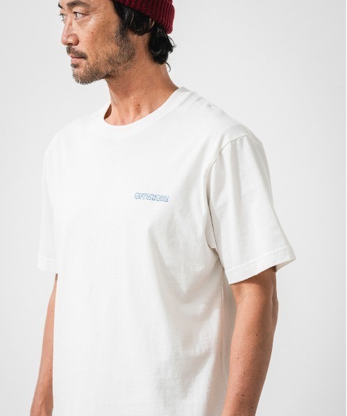 OFFSHORE(オフショア)の「US POPART TEE(Tシャツ/カットソー・メンズ・ホワイト/ブラウン・S/M/L/XL)」の4枚目の写真