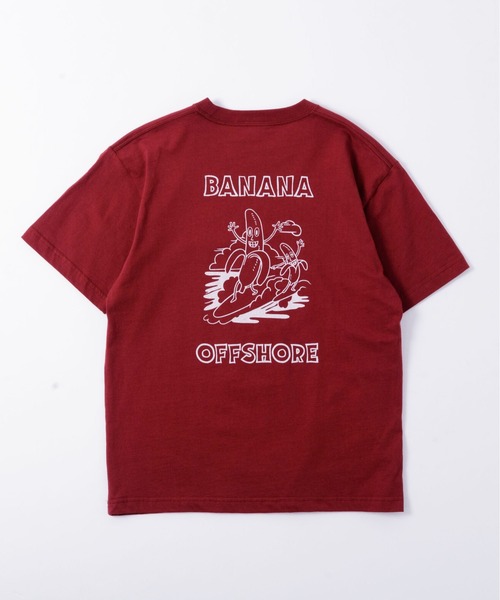 OFFSHORE(オフショア)の「US POPART TEE(Tシャツ/カットソー・メンズ・ホワイト/ブラウン・S/M/L/XL)」の9枚目の写真