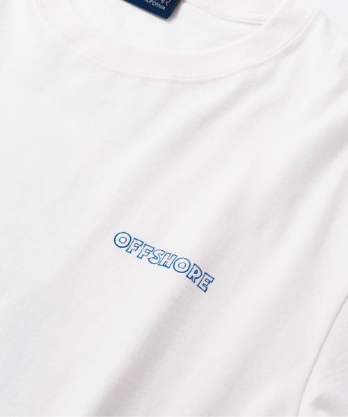OFFSHORE(オフショア)の「US POPART TEE(Tシャツ/カットソー・メンズ・ホワイト/ブラウン・S/M/L/XL)」の10枚目の写真