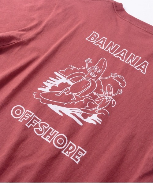 OFFSHORE(オフショア)の「US POPART TEE(Tシャツ/カットソー・メンズ・ホワイト/ブラウン・S/M/L/XL)」の13枚目の写真