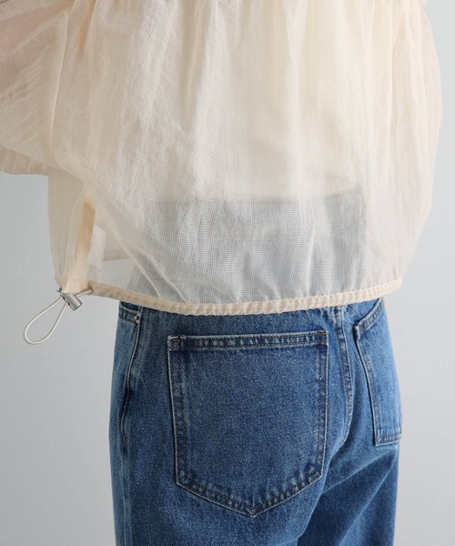 セール】ショート丈シアージップブルゾン（ブルゾン）｜Freesia