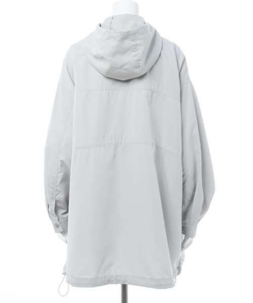 INGNI（イング）の「【WEB限定】ウエストドロストマウンテンパーカー（マウンテンパーカー・レディース・アイボリー/ブラック/ライトグレー・M）」の7枚目の写真