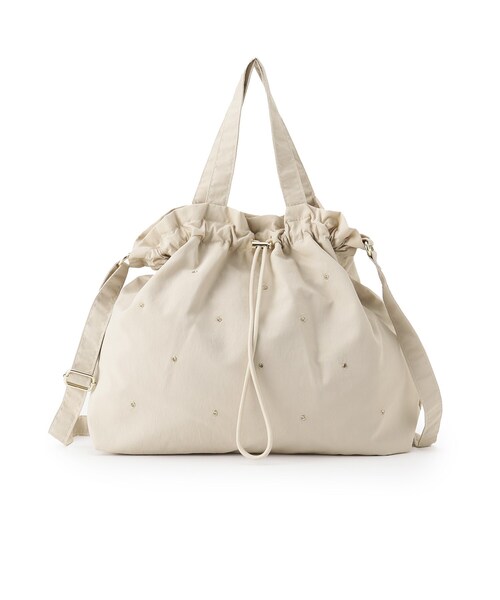 grove（グローブ）の「キラストーンドロスト2WAYショルダー（ショルダーバッグ・レディース・ダークグレー/ブラック/ライトベージュ/グレー系その他7・00）」の15枚目の写真