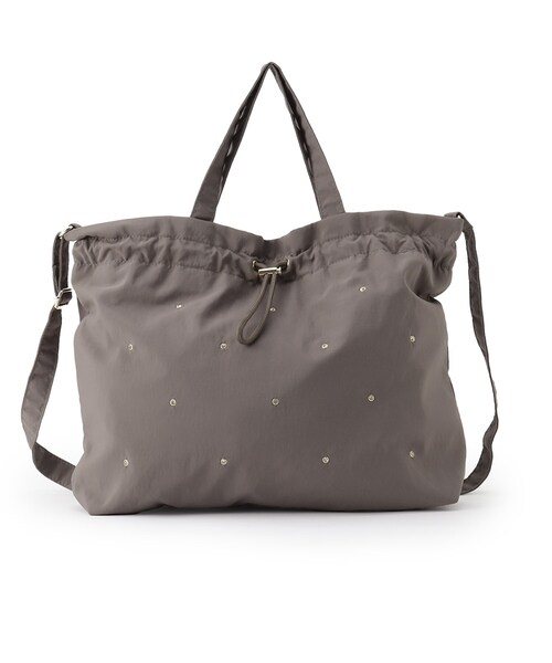 grove（グローブ）の「キラストーンドロスト2WAYショルダー（ショルダーバッグ・レディース・ダークグレー/ブラック/ライトベージュ/グレー系その他7・00）」の22枚目の写真