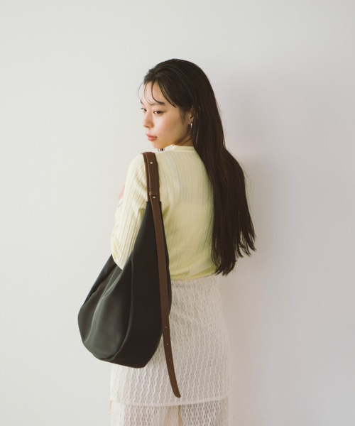 DRWCYS（ドロシーズ）の「バイカラーバッグ（ショルダーバッグ・レディース・グレー/ブラック・FREE）」の10枚目の写真