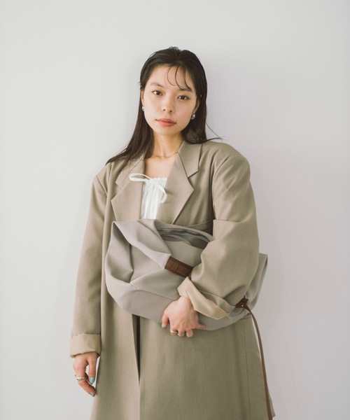 DRWCYS（ドロシーズ）の「バイカラーバッグ（ショルダーバッグ・レディース・グレー/ブラック・FREE）」の11枚目の写真