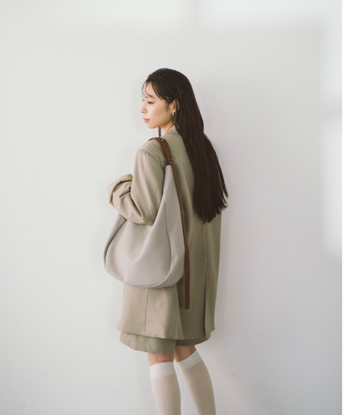 DRWCYS（ドロシーズ）の「バイカラーバッグ（ショルダーバッグ・レディース・グレー/ブラック・FREE）」の3枚目の写真