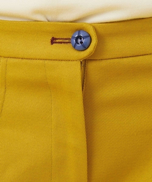 Jocomomola(ホコモモラ)の「カラーツイル 刺繍入りテーパードパンツ(その他パンツ・レディース・グリーン/イエロー・42/40)」の15枚目の写真