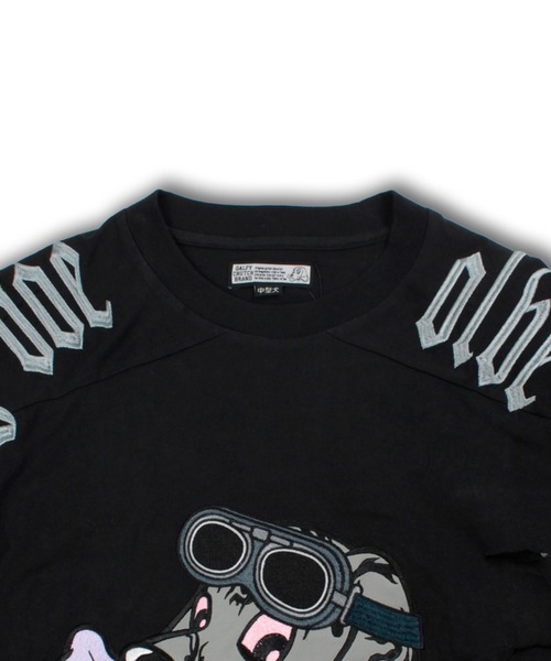 GALFY(ガルフィー)の「【GALFY/ガルフィー】病みに染まりし反戦Tシャツ(Tシャツ/カットソー・メンズ・ブラック/ホワイト/スミクロ・XL/L)」の10枚目の写真