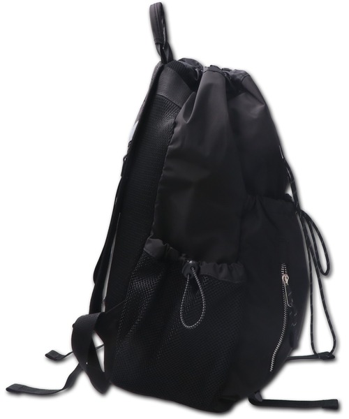 MASSIVE STORE(マッシブストア)の「【SPALDING/スポルディング】SPD MFTG DS DAY SACK / 巾着サック(バックパック/リュック・メンズ・アイボリー/ブラック・FREE)」の6枚目の写真
