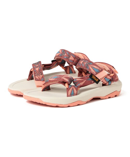 Teva(テバ)の「TEVA / ハリケーン 2025SS(18~22cm)(サンダル・キッズ・ブラック/ピンク・22/20/19/21/18)」の1枚目の写真