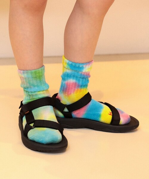 Teva(テバ)の「TEVA / ハリケーン 2025SS(18~22cm)(サンダル・キッズ・ブラック/ピンク・22/20/19/21/18)」の3枚目の写真