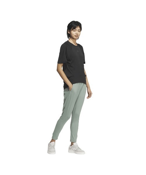 adidas(アディダス)の「アディダス adidas Lux AC アンクルパンツ(その他パンツ・レディース・ブラック/オリーブ/スモークピンク・S/M/L/XL)」の11枚目の写真