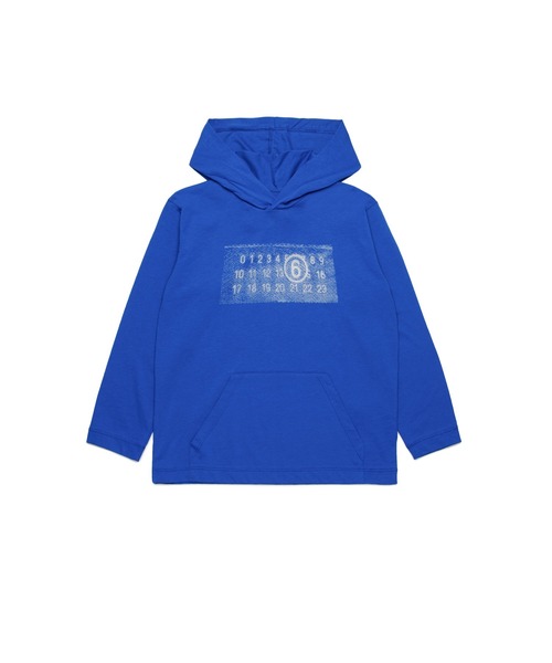 セール】キッズ フード付き長袖Tシャツ MM6 KID（Tシャツ/カットソー