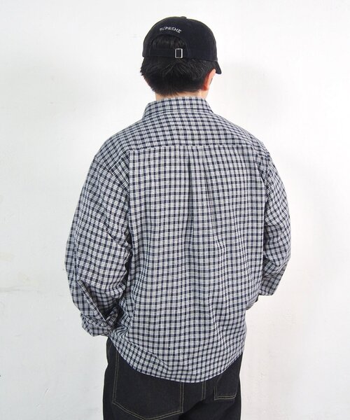 WHO'S WHO gallery（フーズフーギャラリー）の「【UNISEX/ユニセックス】FACTチェックシャツ（シャツ/ブラウス・レディース・ホワイト/ネイビー・FREE）」の13枚目の写真