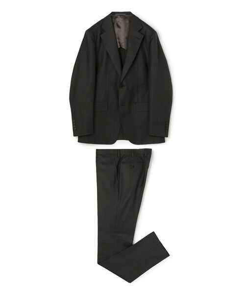 TRAVELLER ウールシルク シングルブレステッド2Bスーツ E.Zegna