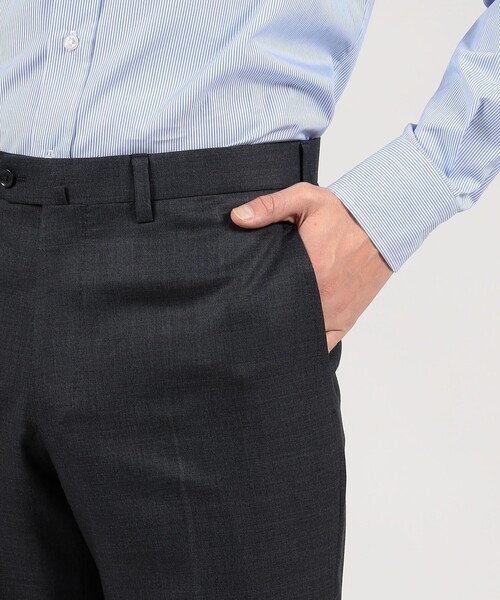 TOMORROWLAND （トゥモローランド）の「TRAVELLER ウールシルク シングルブレステッド2Bスーツ E.Zegna（スーツジャケット・メンズ・チャコールグレー/ダークブルー・46/48/52/44/50/42）」の21枚目の写真