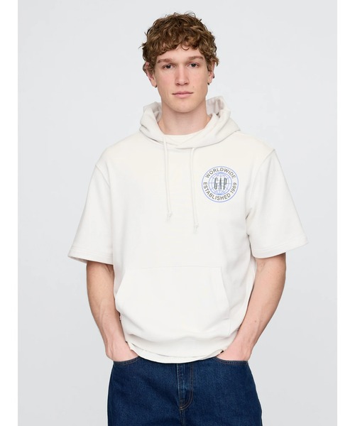 DEUCE BRAND 半袖パーカー　XL β MEN パーカー スピンドル 半袖パーカ メンズ : ZOZOTOWN Yahoo
