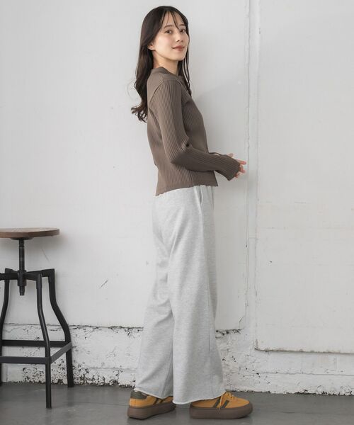 RETRO GIRL(レトロガール)の「襟付チビボタンカーデ(ニット/セーター・レディース・ブラック/ブラウン/レッド/ブラック系その他3・FREE)」の11枚目の写真