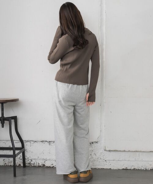 RETRO GIRL(レトロガール)の「襟付チビボタンカーデ(ニット/セーター・レディース・ブラック/ブラウン/レッド/ブラック系その他3・FREE)」の13枚目の写真